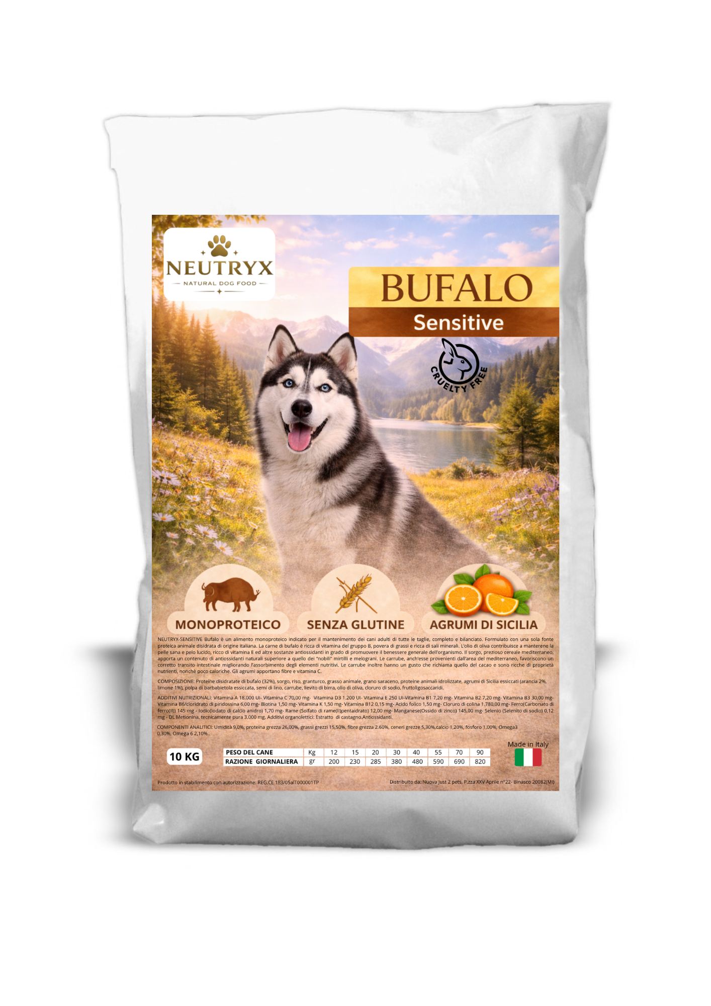 NEUTRYX ™-SENSITIVE adult - Bufalo