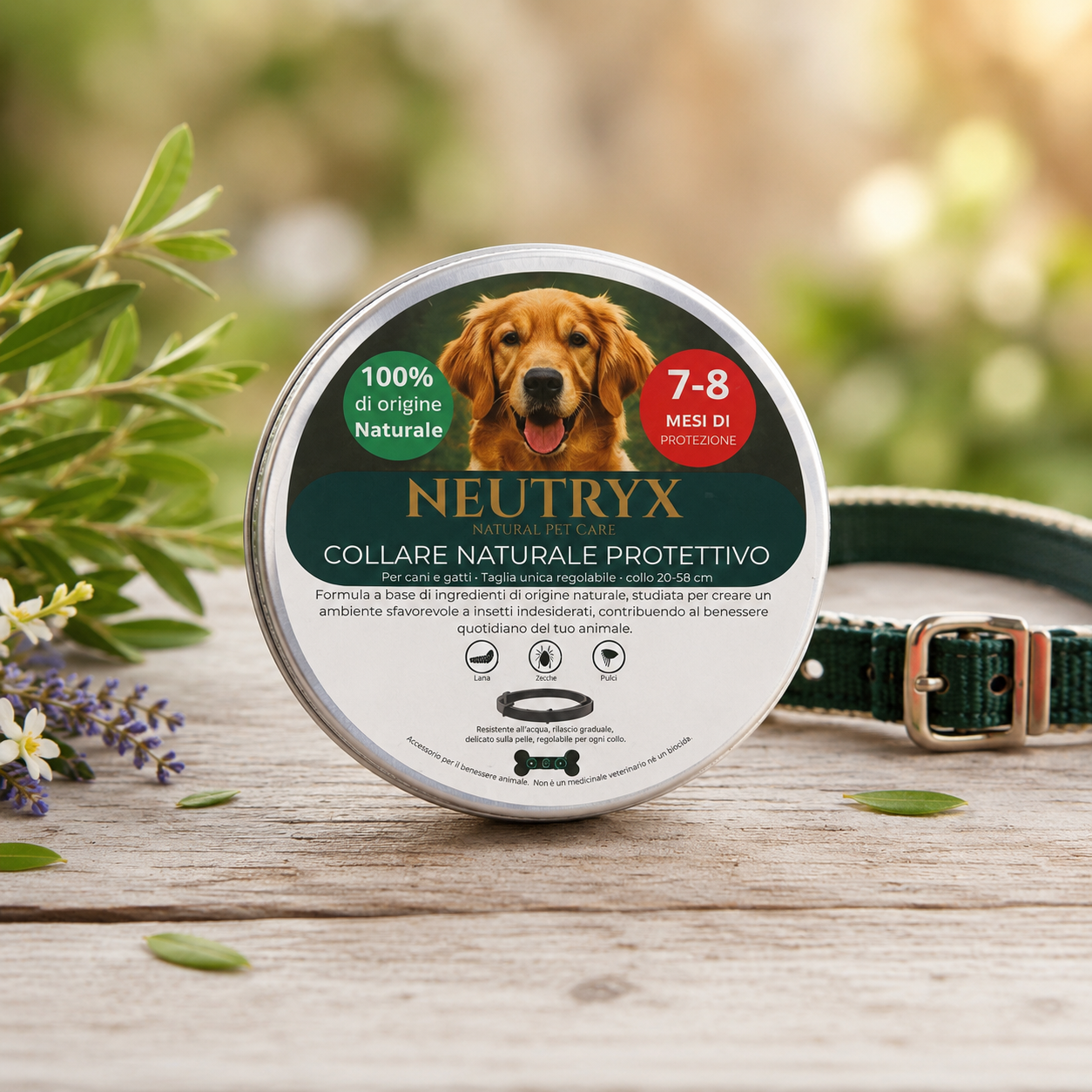 NEUTRYX ™- COLLARE ANTIPARASSITARIO - Prezzo Lancio (fino ad esaurimento scorte)