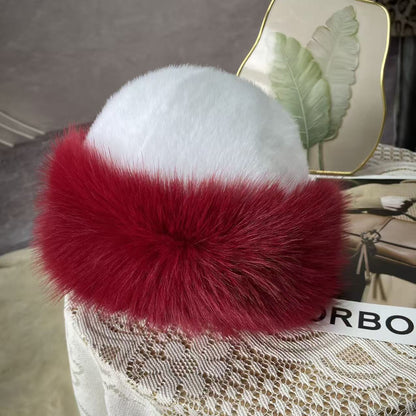 Cappello caldo invernale da donna foderato in pile