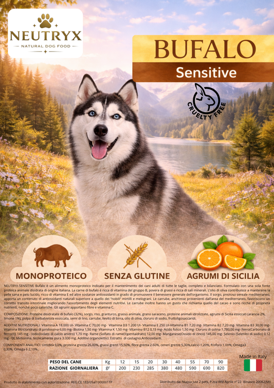 NEUTRYX ™-SENSITIVE adult - Bufalo