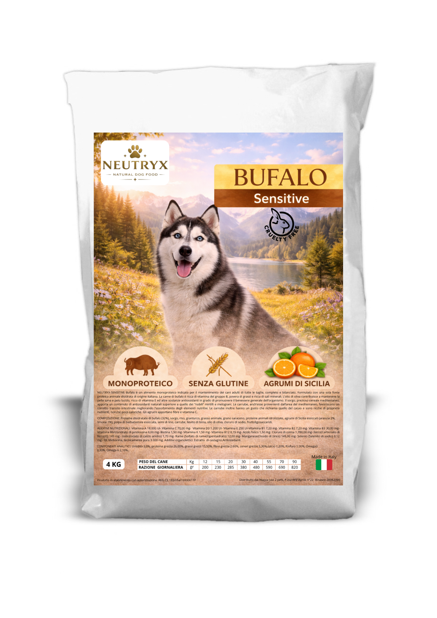 NEUTRYX ™-SENSITIVE adult - Bufalo